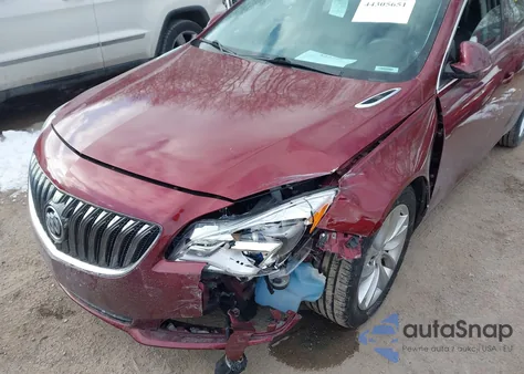 2016 Buick Regal Turbo из США, поврежденный, VIN 2G4GK5EX8G9203399